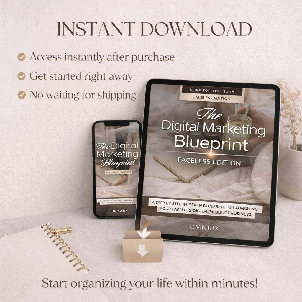 Start a Faceless Digital Income Business