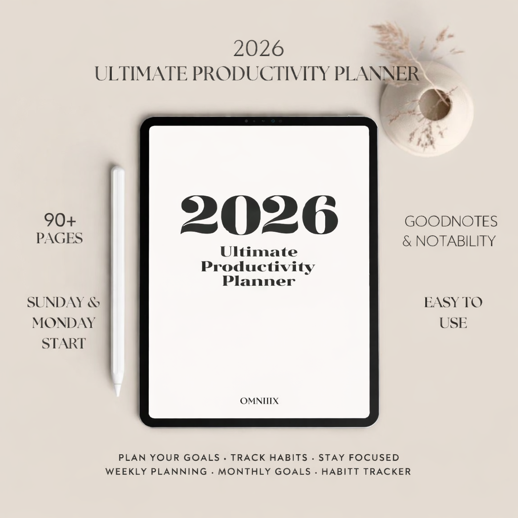 The 2026 Ultimate Productivity Planner
