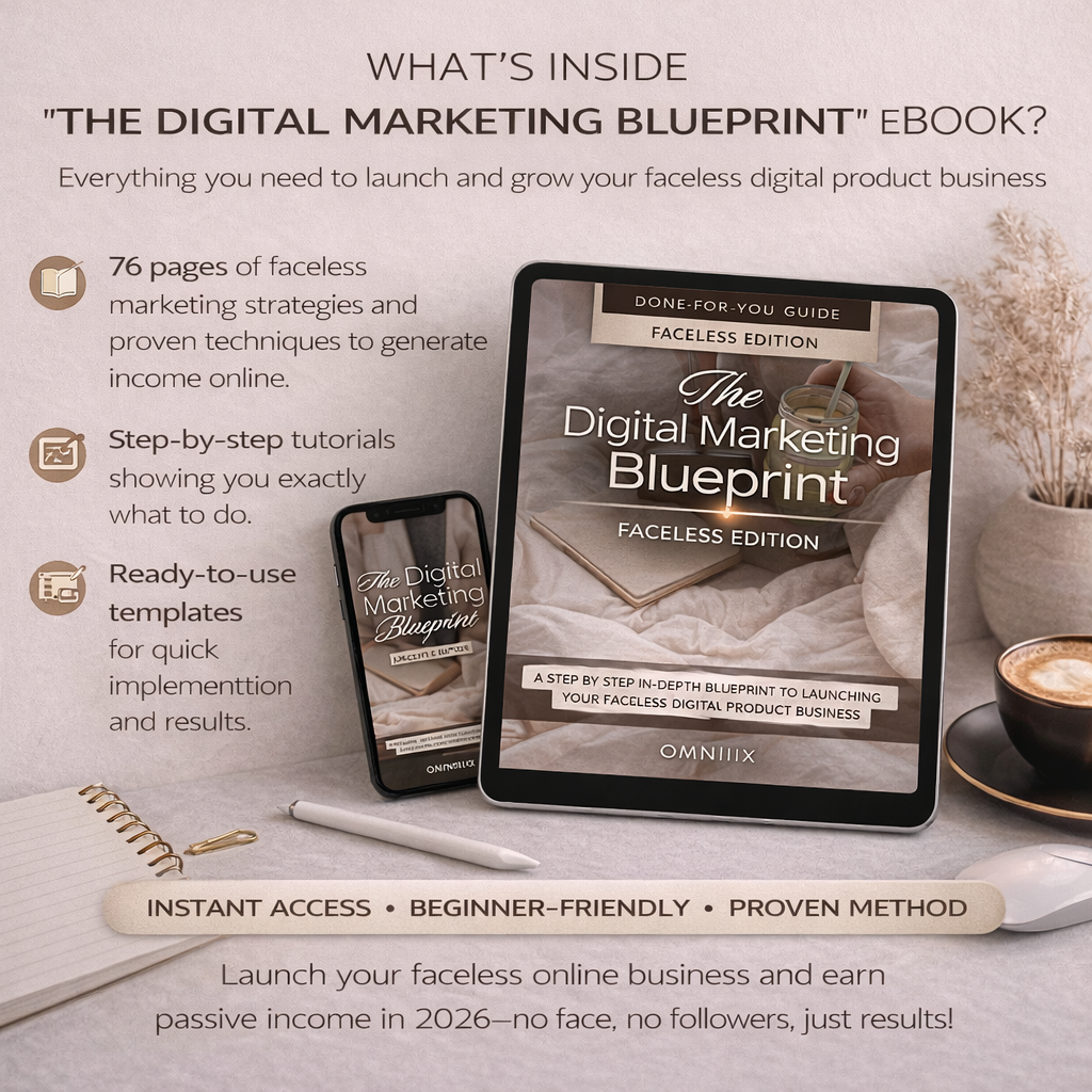 Start a Faceless Digital Income Business