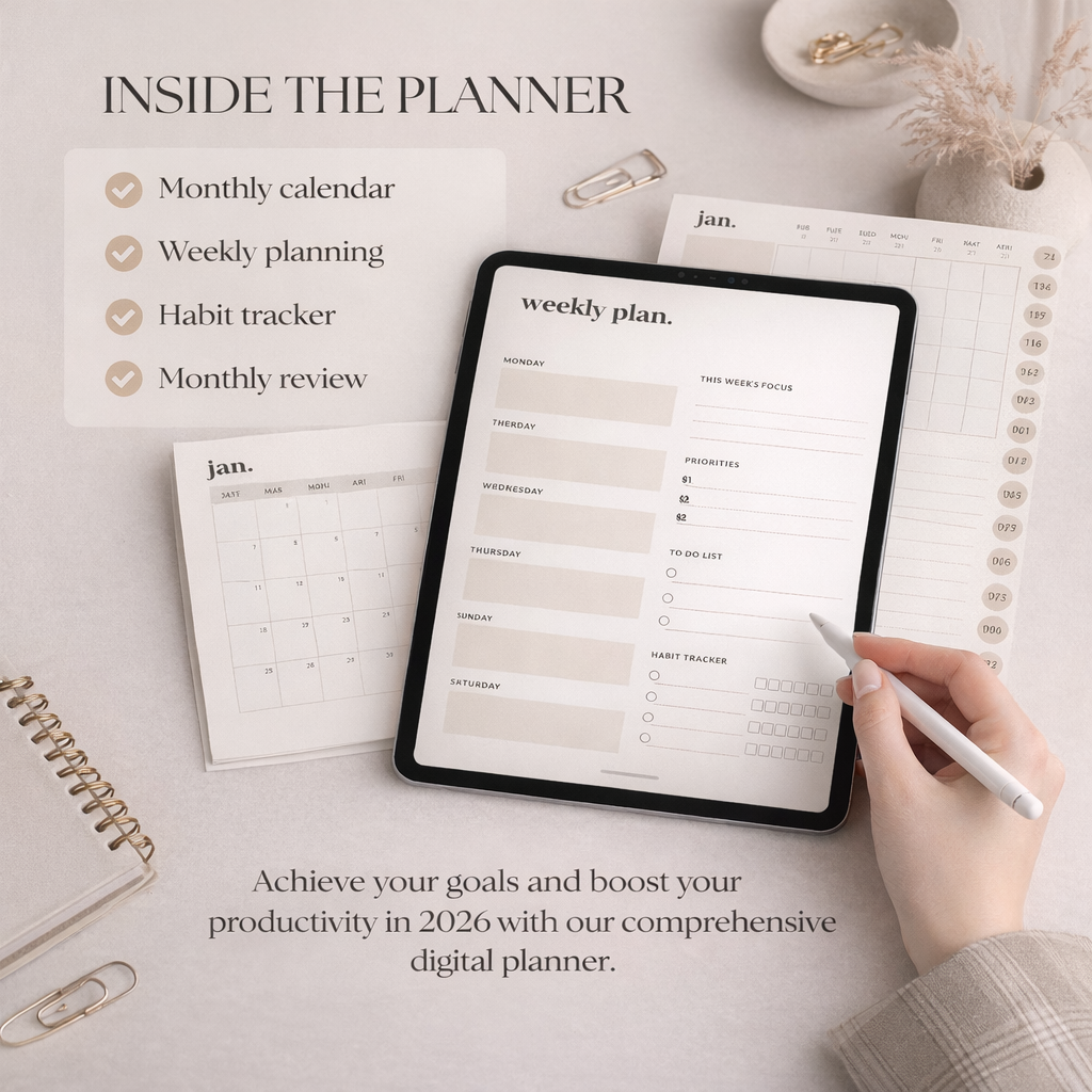 The 2026 Ultimate Productivity Planner