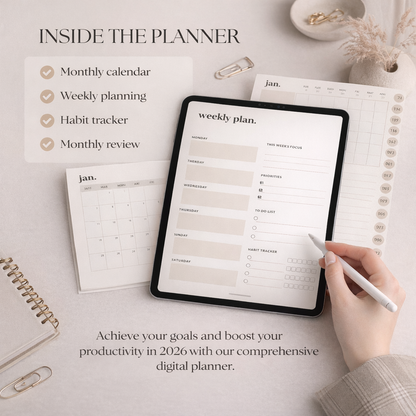 The 2026 Ultimate Productivity Planner
