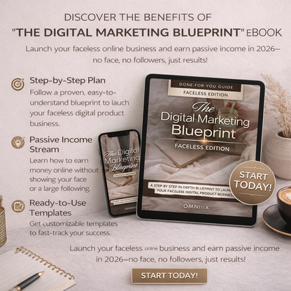 Start a Faceless Digital Income Business