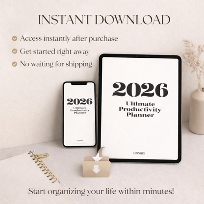 The 2026 Ultimate Productivity Planner