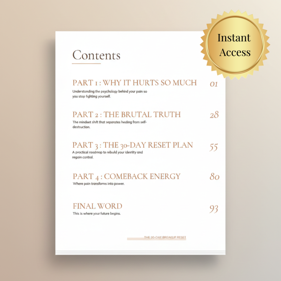 The 30-Day Breakup Reset™ (E-book)